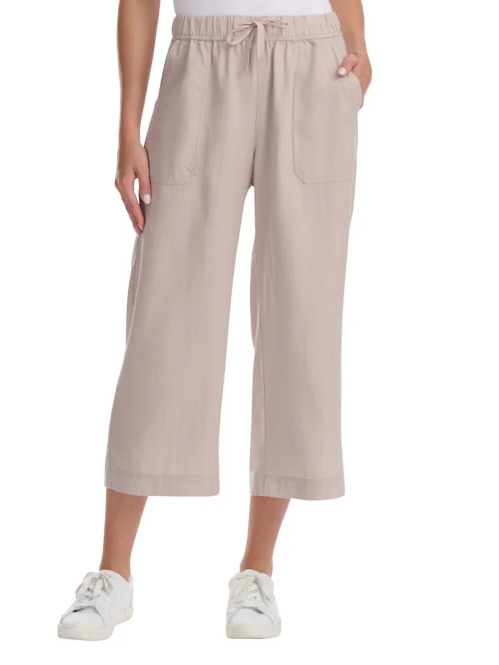 Splendid Women's Relaxed Fit Wide Leg Crop Pant
